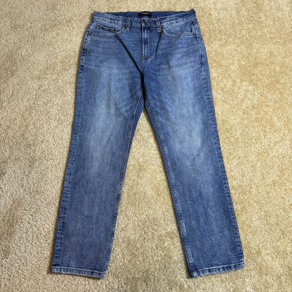 Flag & Anthem Men's Jeans Newport Athletic 32/30 Medium Wash Premium Denim